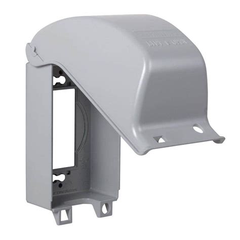 junction boxes hinged cover|weatherproof outlet cover home depot.